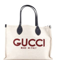 Logo Shopper Tote Printed Canvas Medium