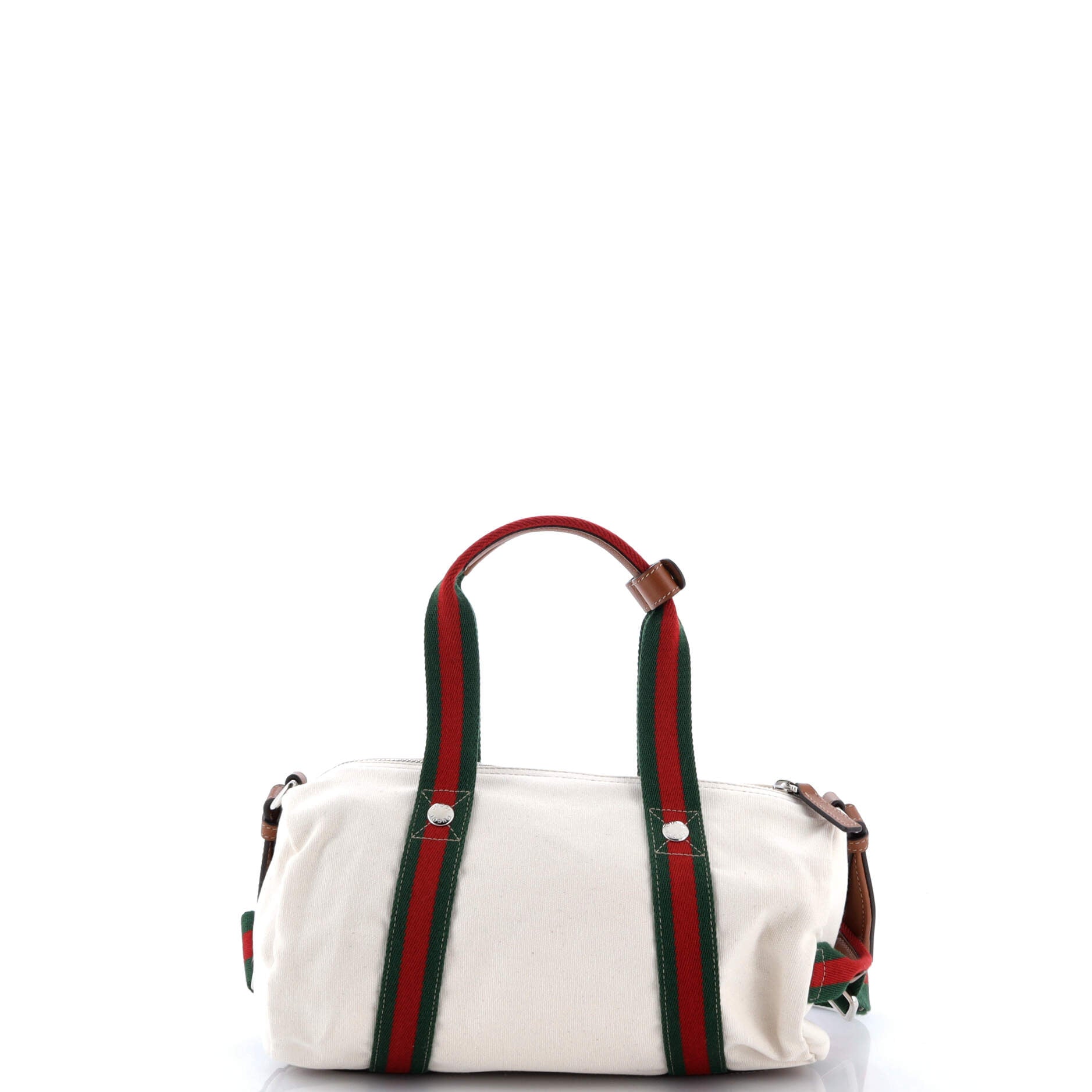 Crest Duffle Printed Canvas Small