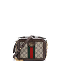 Ophidia Zip Around Camera Bag GG Coated Canvas Mini