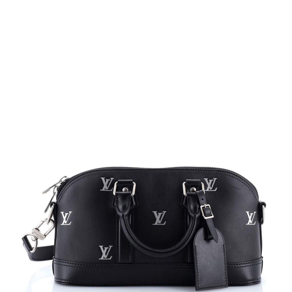 Alma Handbag LV Blason Calf Leather East West