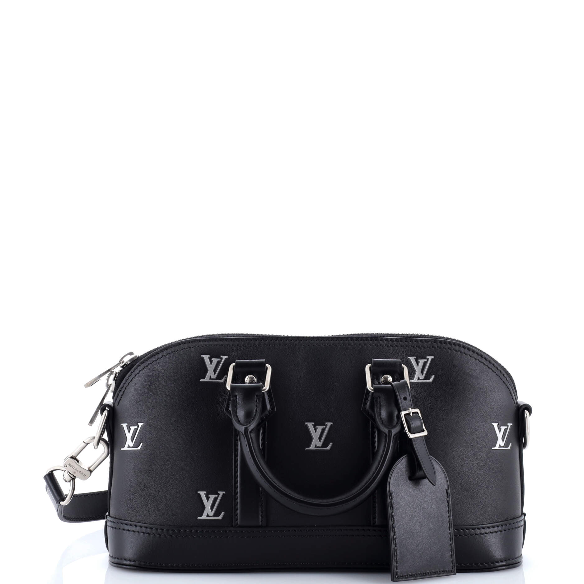 Alma Handbag LV Blason Calf Leather East West