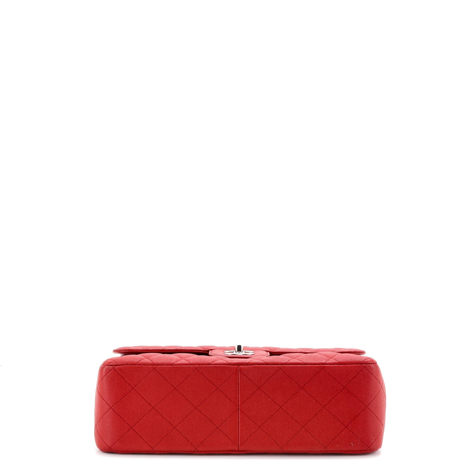 Classic Double Flap Bag Quilted Caviar Jumbo