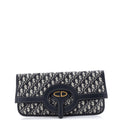Fold Over Clutch Oblique Canvas