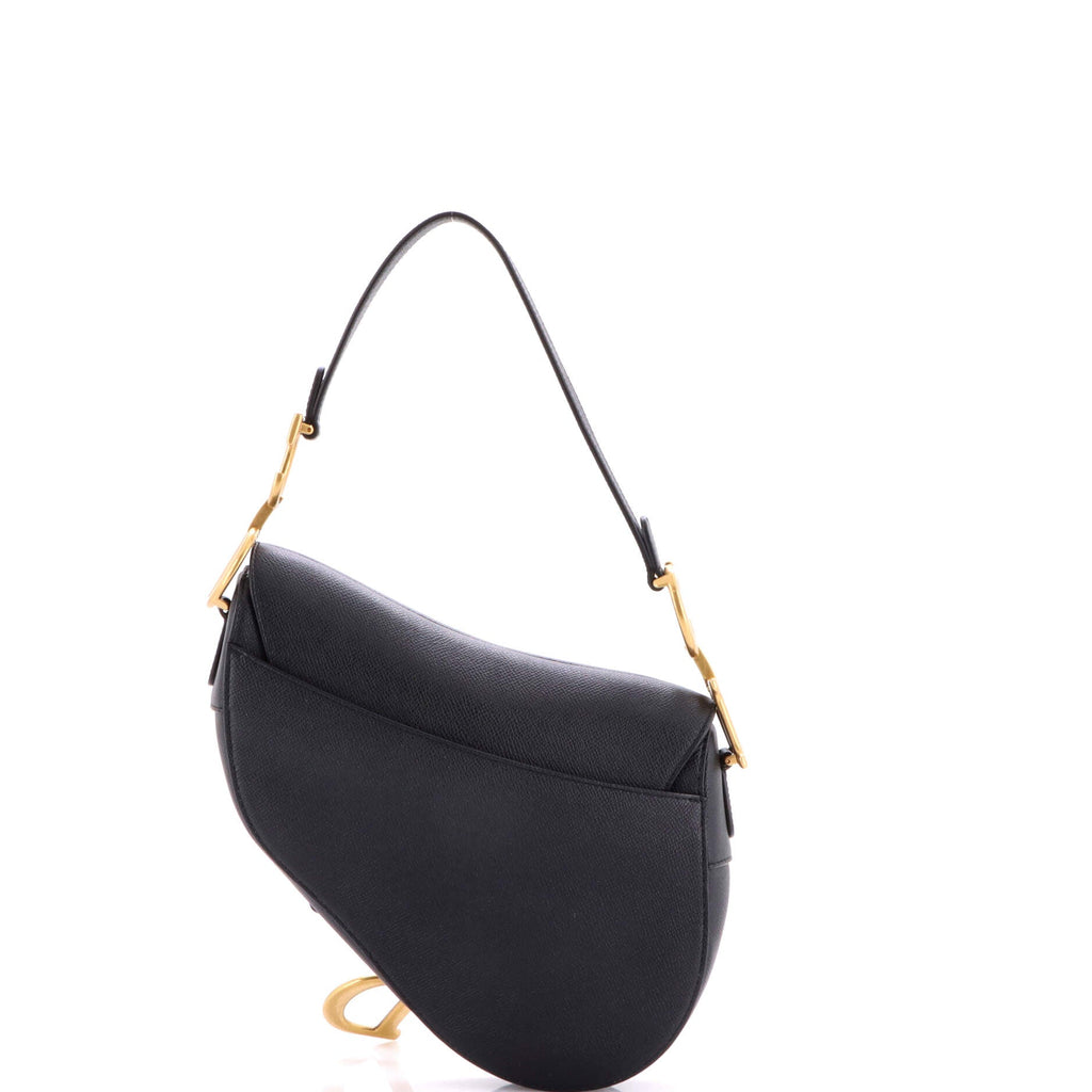 Saddle Handbag Leather Medium
