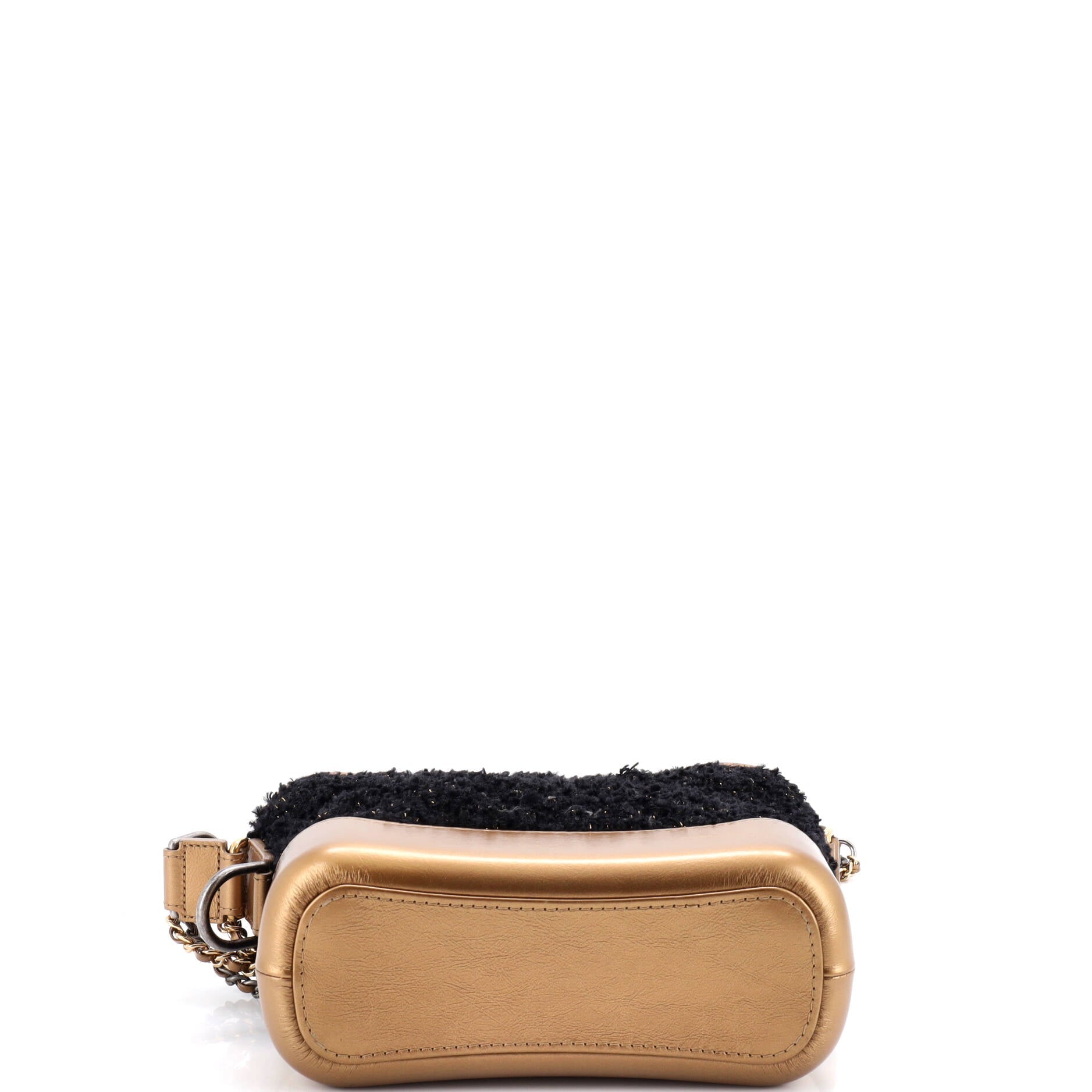 Gabrielle Hobo Quilted Tweed and Calfskin Small