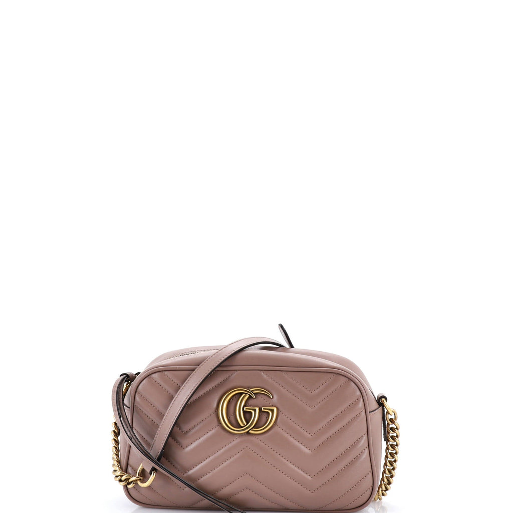GG Marmont Shoulder Bag Matelasse Leather Small