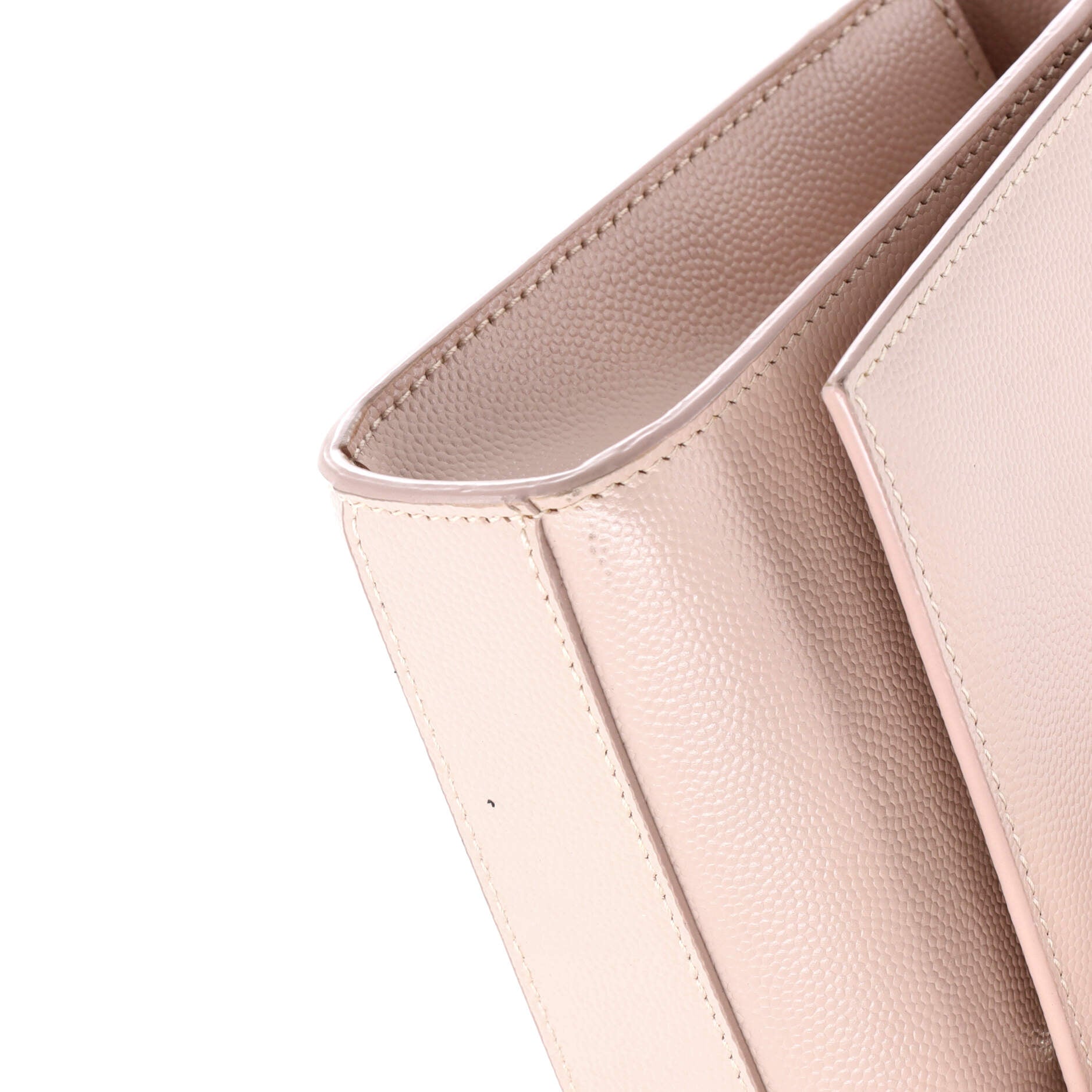 Classic Monogram Crossbody Bag Grainy Leather Small