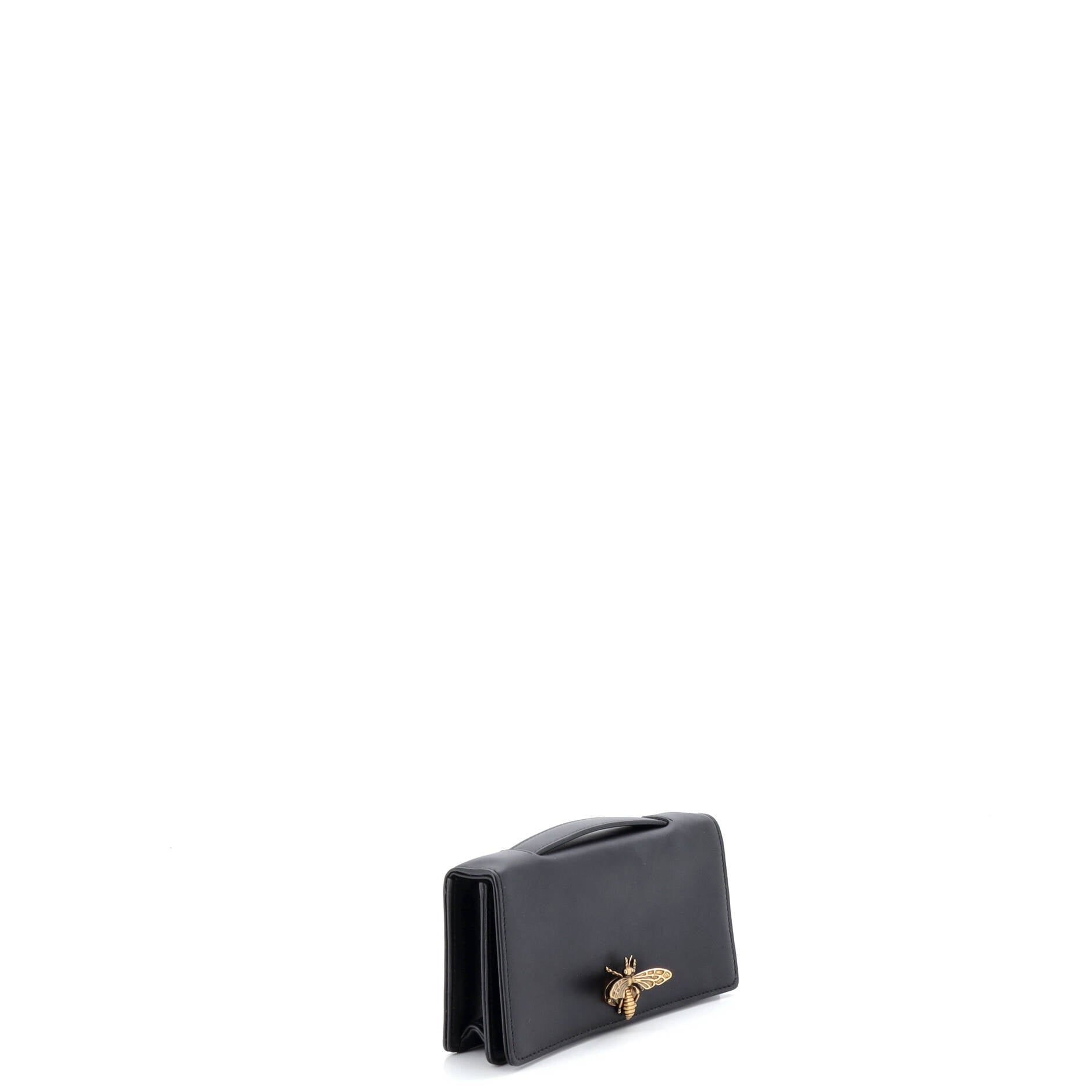 Bee Clutch Leather