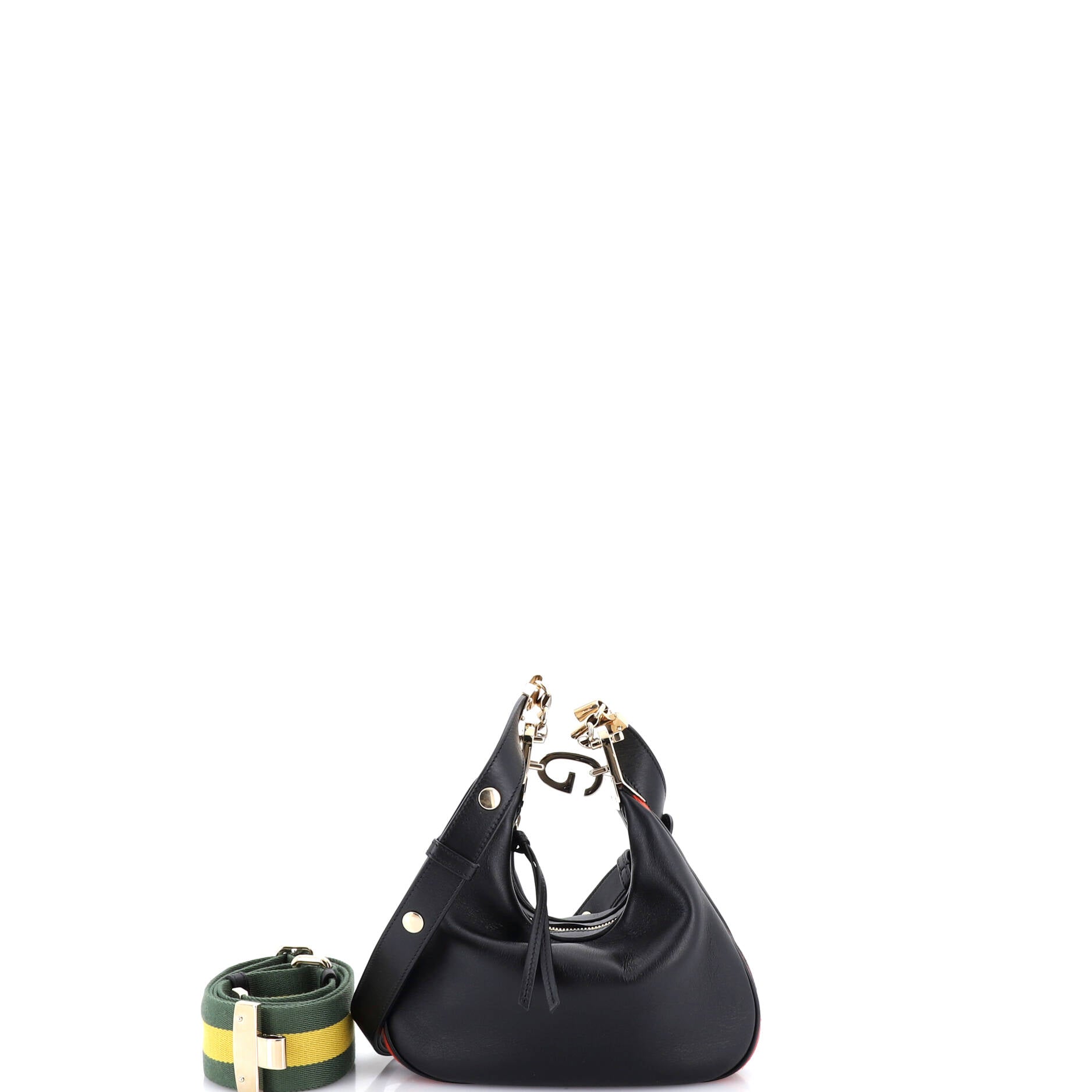 Attache Shoulder Bag Leather Small