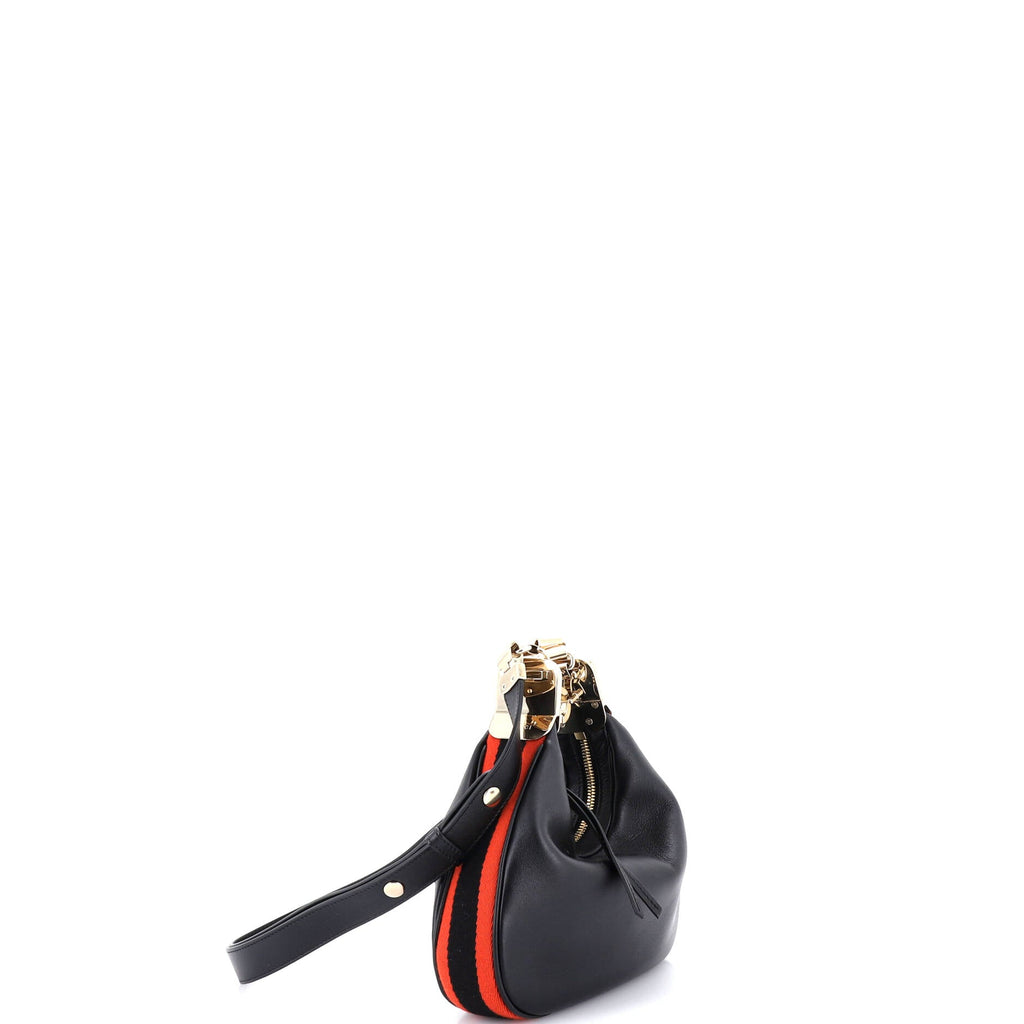 Attache Shoulder Bag Leather Small