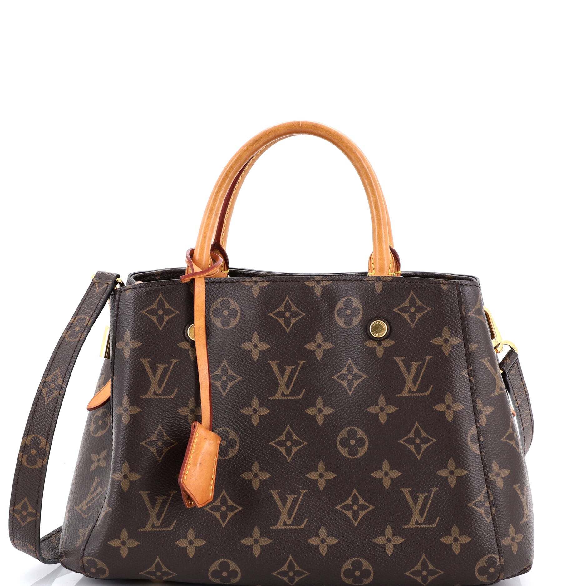 Montaigne Handbag Monogram Canvas BB