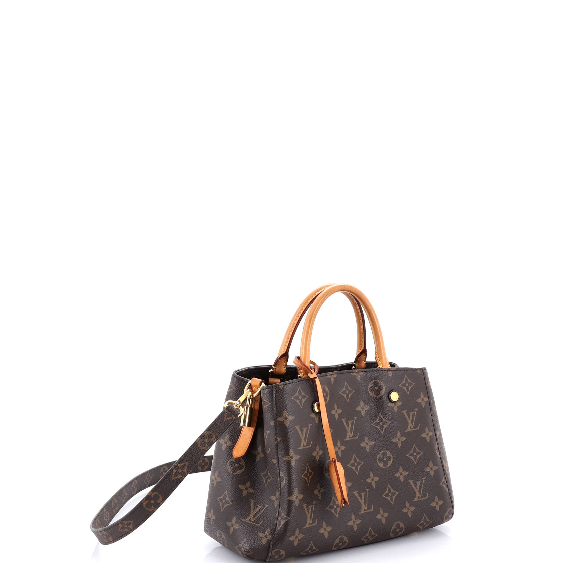 Montaigne Handbag Monogram Canvas BB