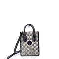 Interlocking G Patch Tote GG Coated Canvas Mini