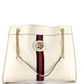 Rajah Chain Tote Leather Large