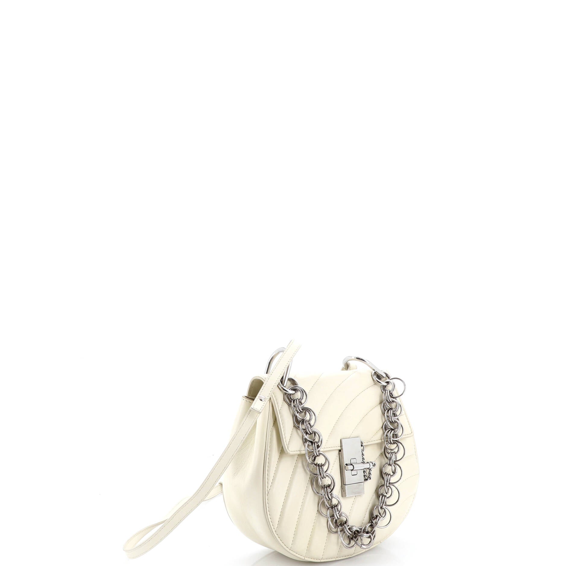 Drew Bijou Crossbody Bag Quilted Leather Small