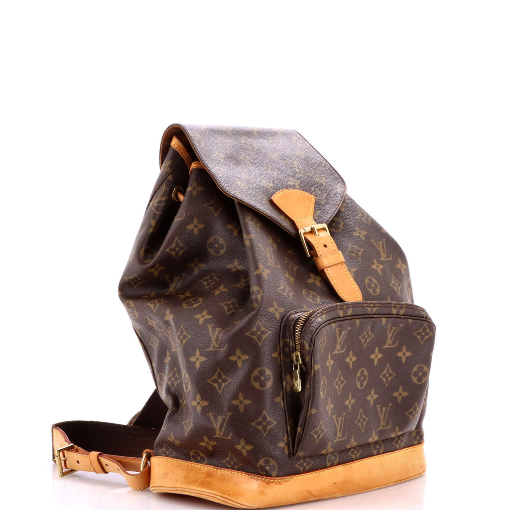 Vintage Montsouris Backpack Monogram Canvas GM