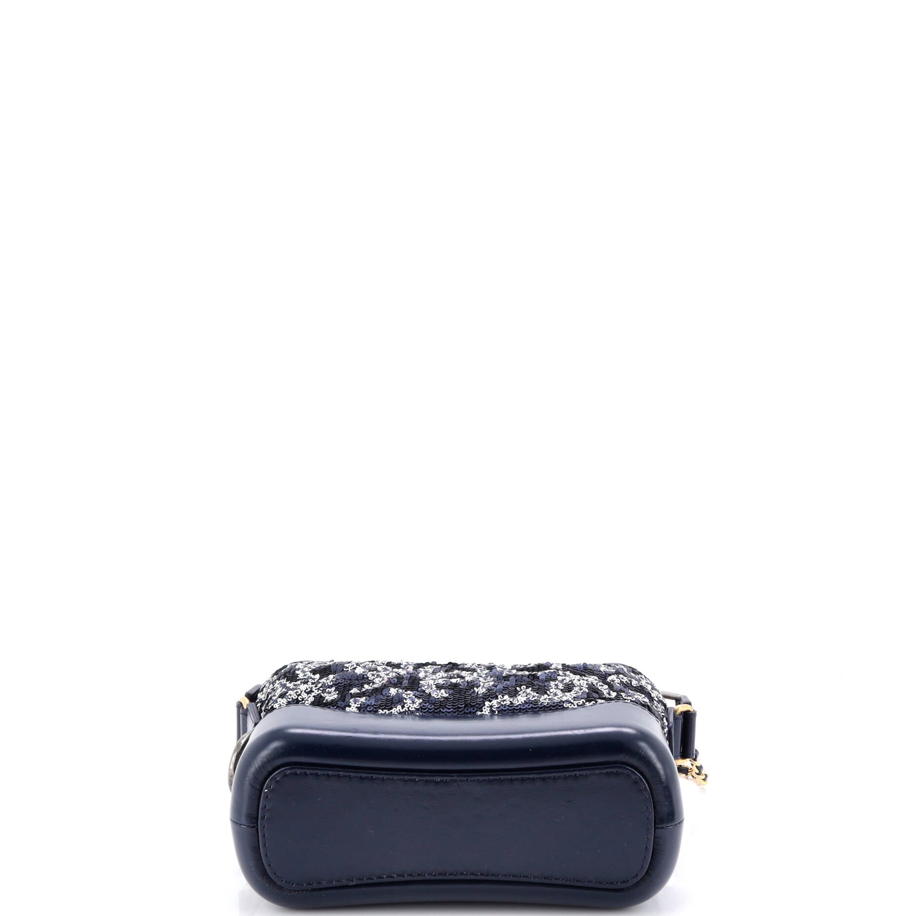 Gabrielle Hobo Logo Motif Sequins Small