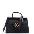 GG Marmont Top Handle Bag Leather Small