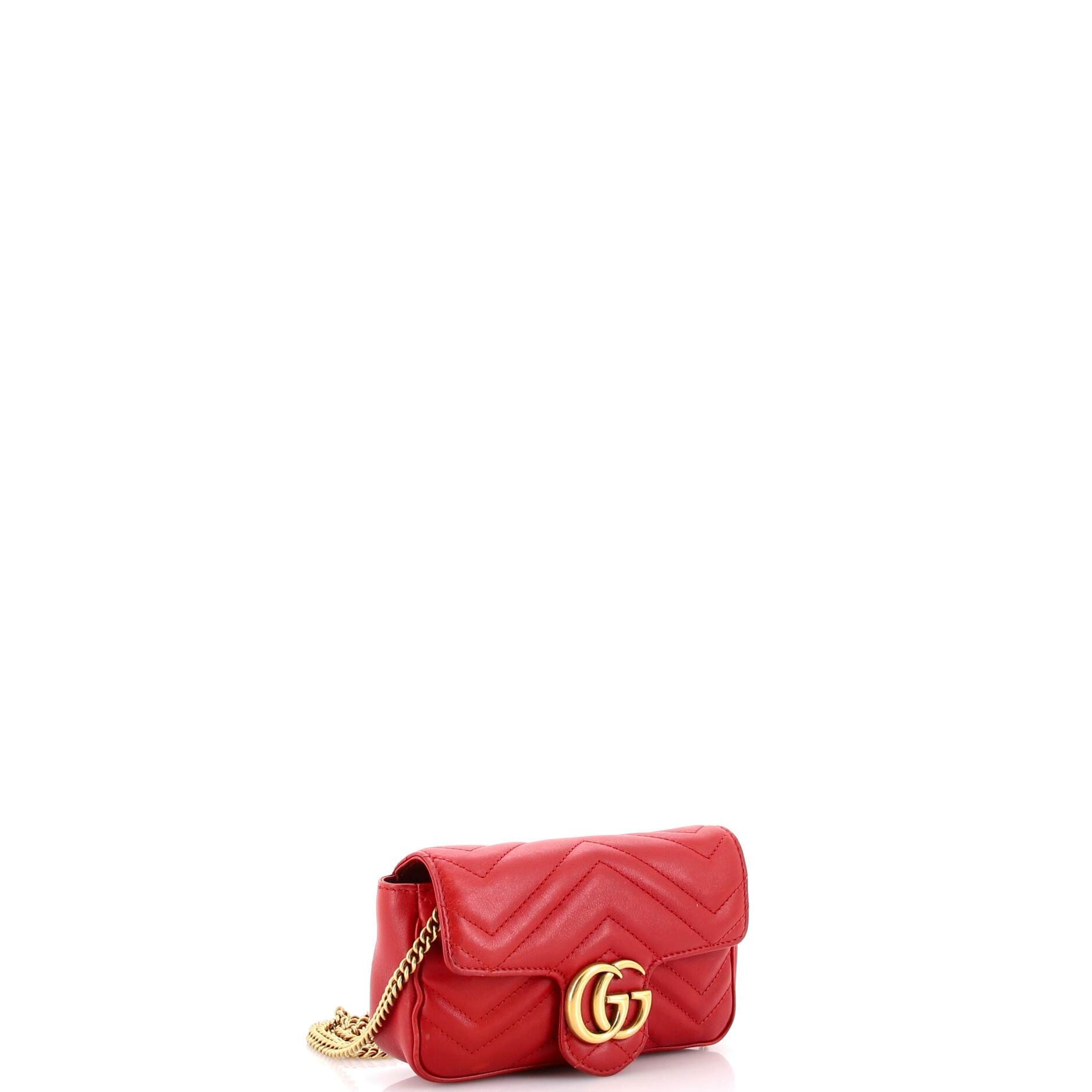 GG Marmont Flap Bag Matelasse Leather Super Mini