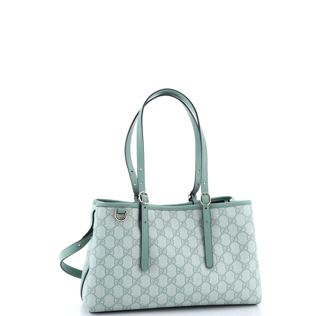 Emblem Tote GG Coated Canvas Small