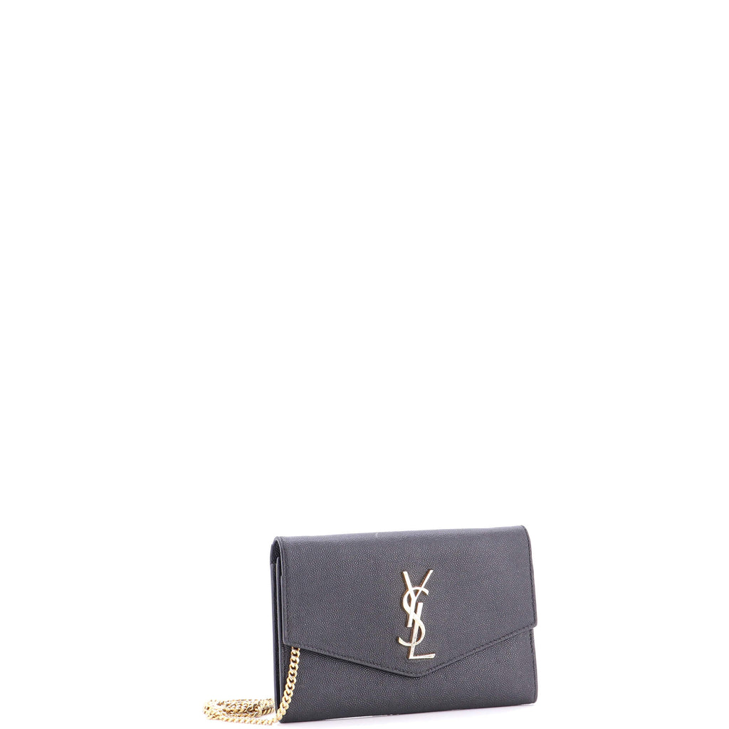 Uptown Chain Wallet Leather
