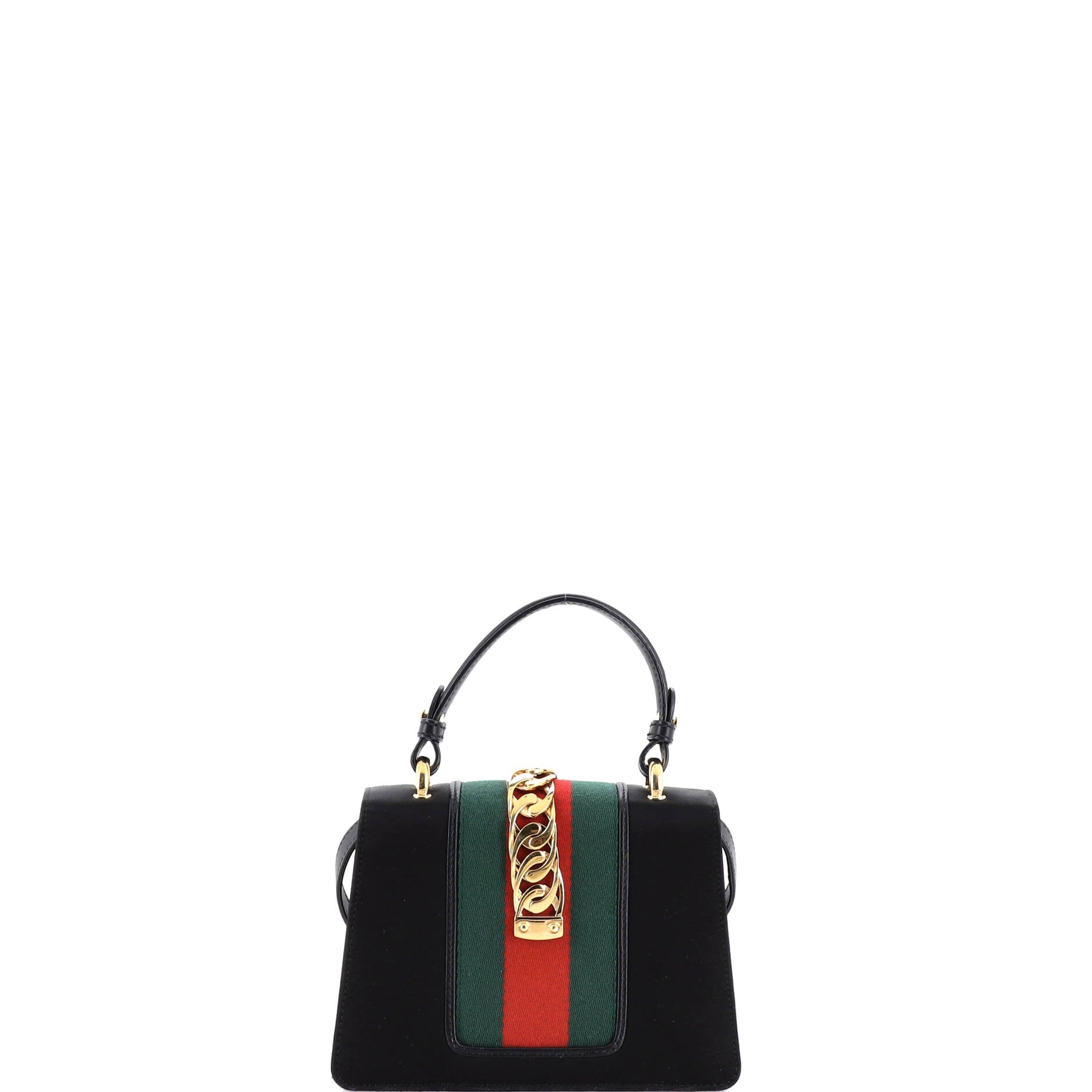 Sylvie Top Handle Bag Crystal Embellished Satin Mini