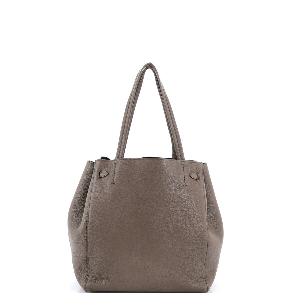 Phantom Tie Cabas Tote Leather Medium