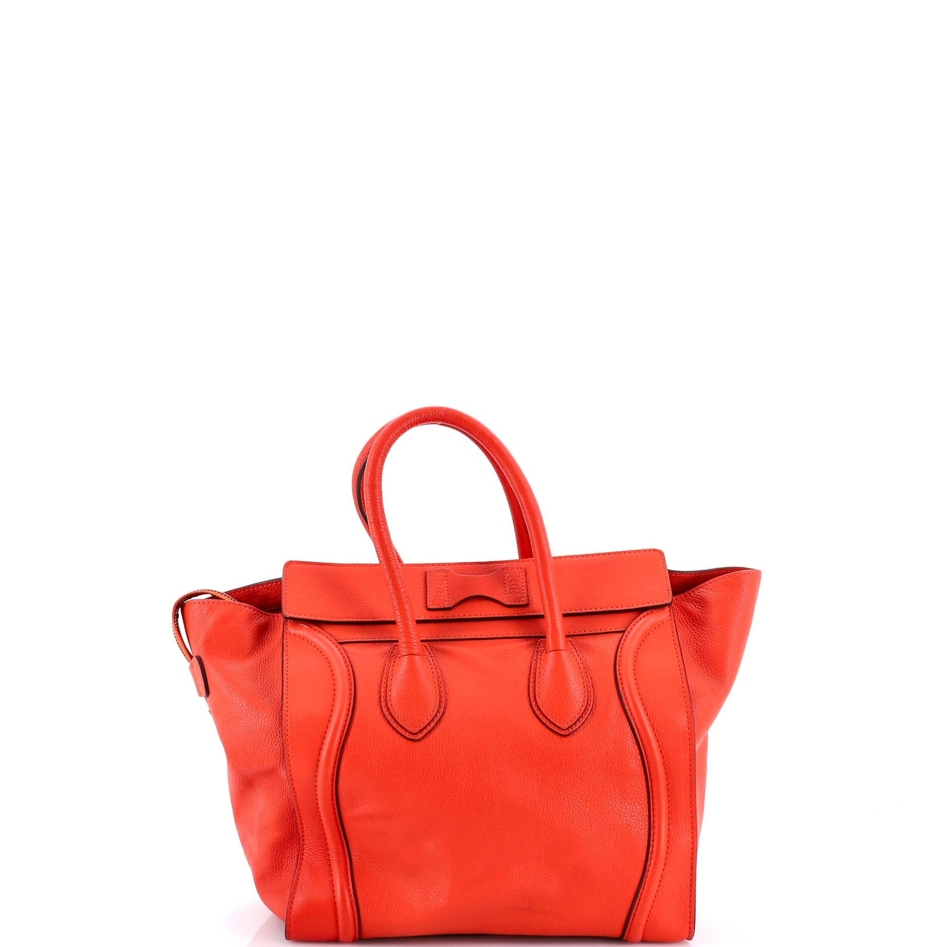 Luggage Bag Grainy Leather Mini