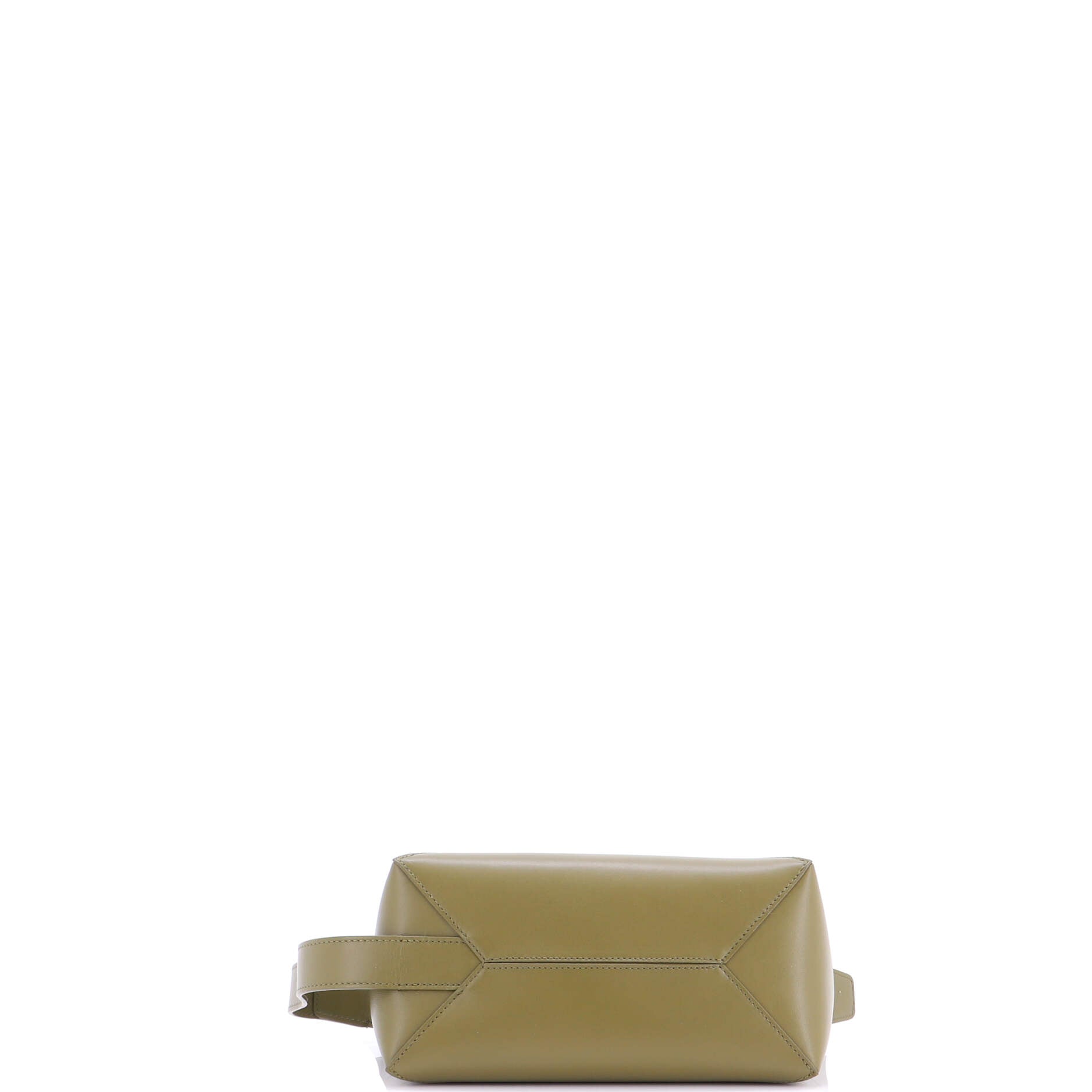 Puzzle Fold Wash Bag Leather