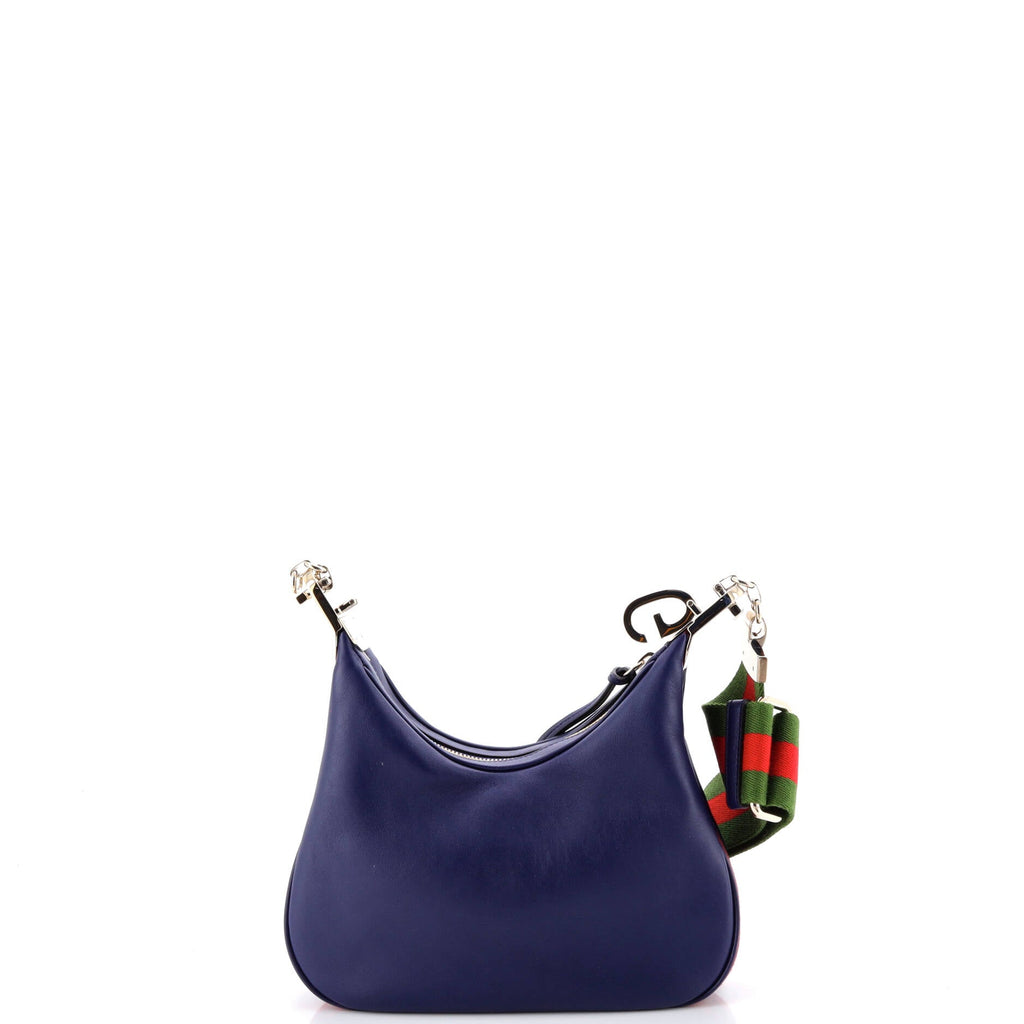 Attache Shoulder Bag Leather Small