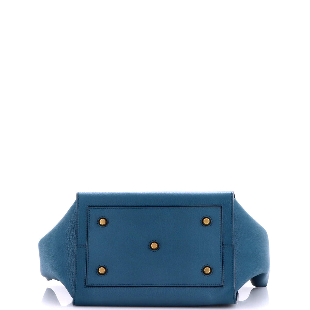 Tie Knot Tote Grainy Leather Small