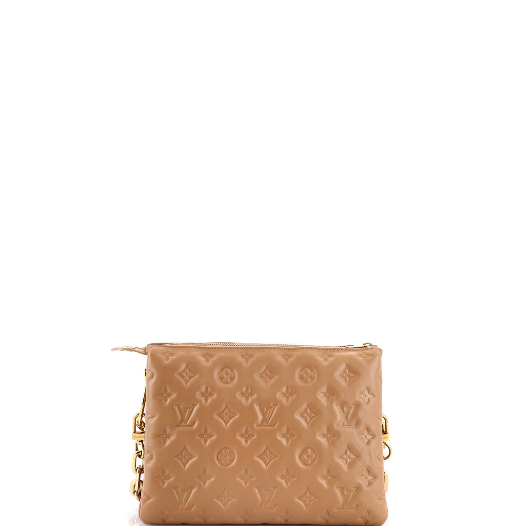 Coussin Bag Monogram Embossed Lambskin PM