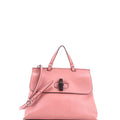 Bamboo Daily Top Handle Bag Leather Small