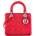 Lady Dior Bag Cannage Quilt Grained Calfskin Medium