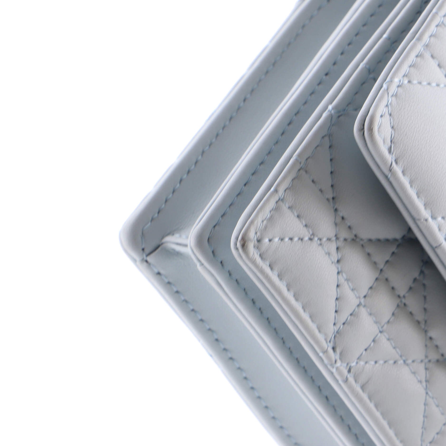 My Dior Top Handle Flap Bag Cannage Quilt Lambskin Mini