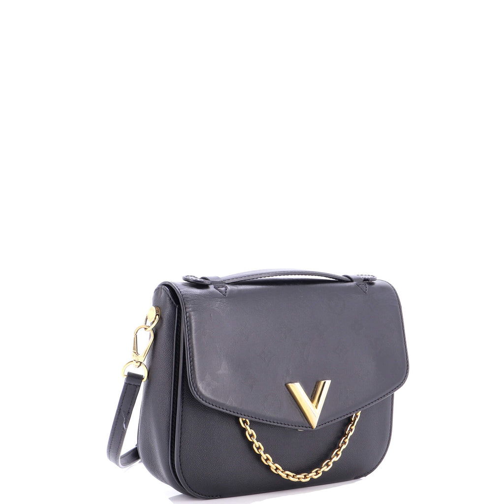 Very Messenger Monogram Leather