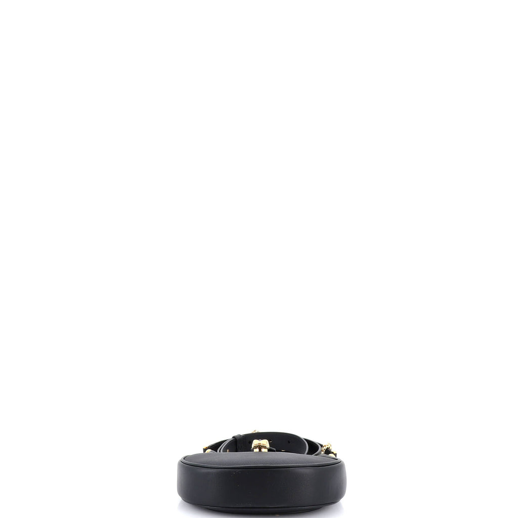 Serpenti Ellipse Crossbody Bag Leather Mini