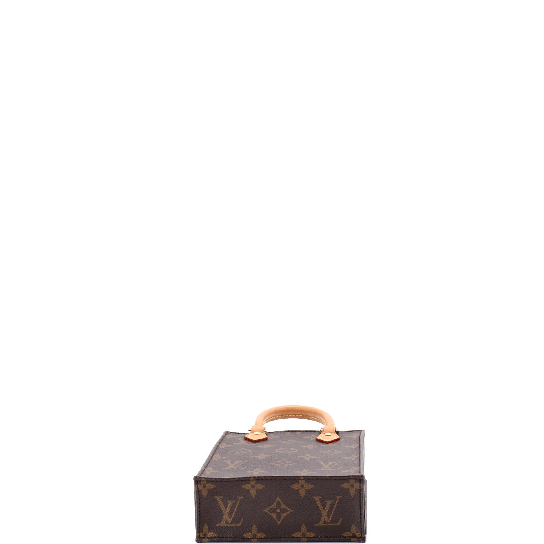 Petit Sac Plat Bag Monogram Canvas