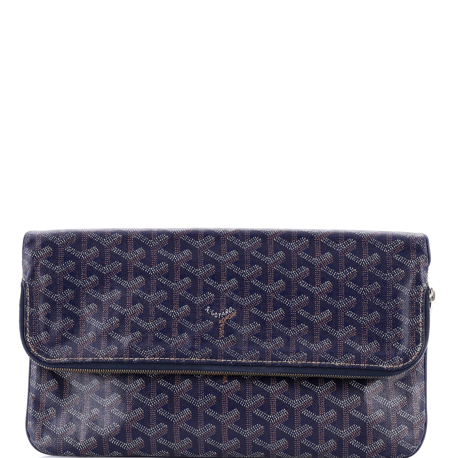 Saint Marie Clutch Coated Canvas