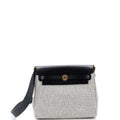 Herbag Zip Toile and Leather 20