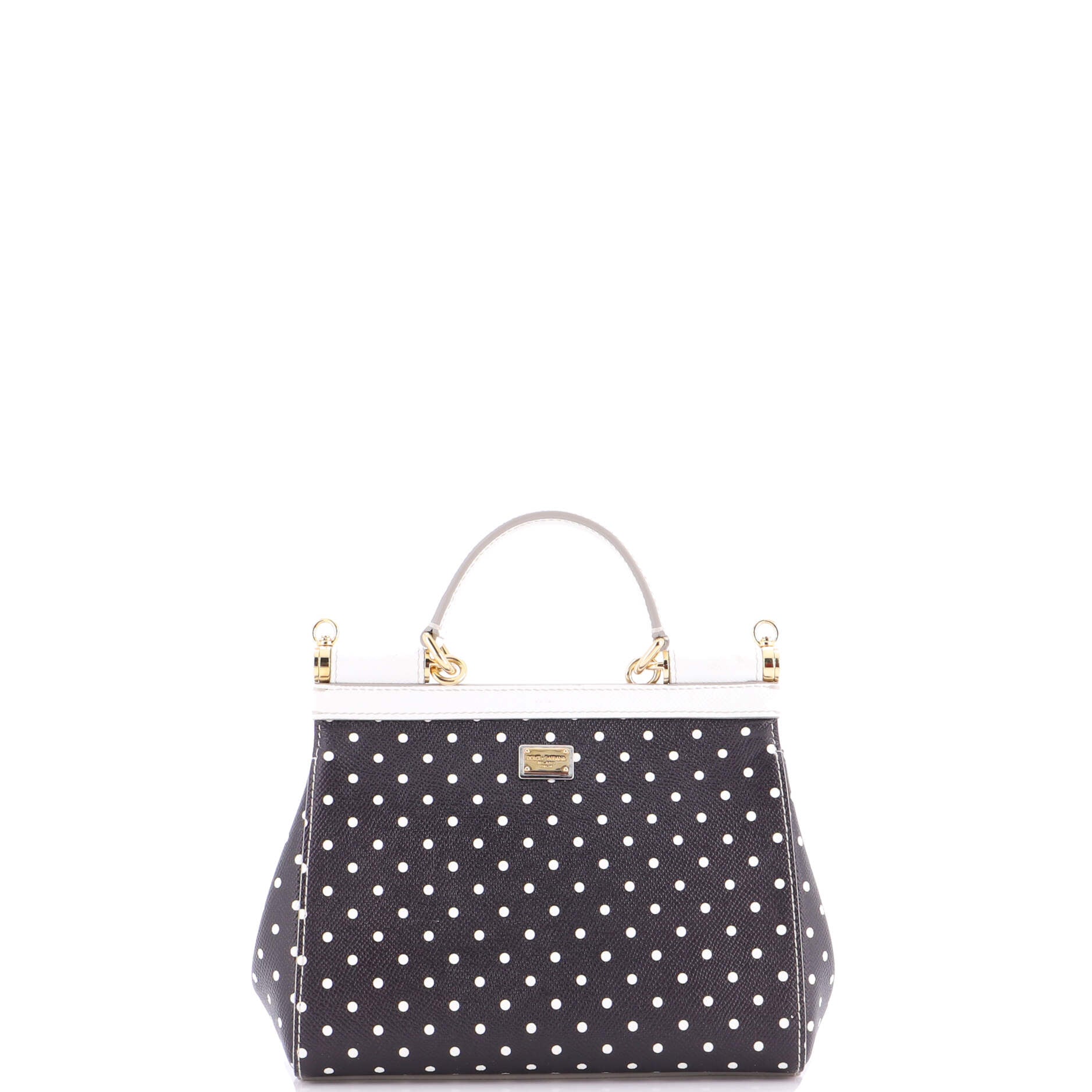 Miss Sicily Bag Printed Leather Small