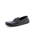 Men's Interlocking G Cutout Loafers Leather