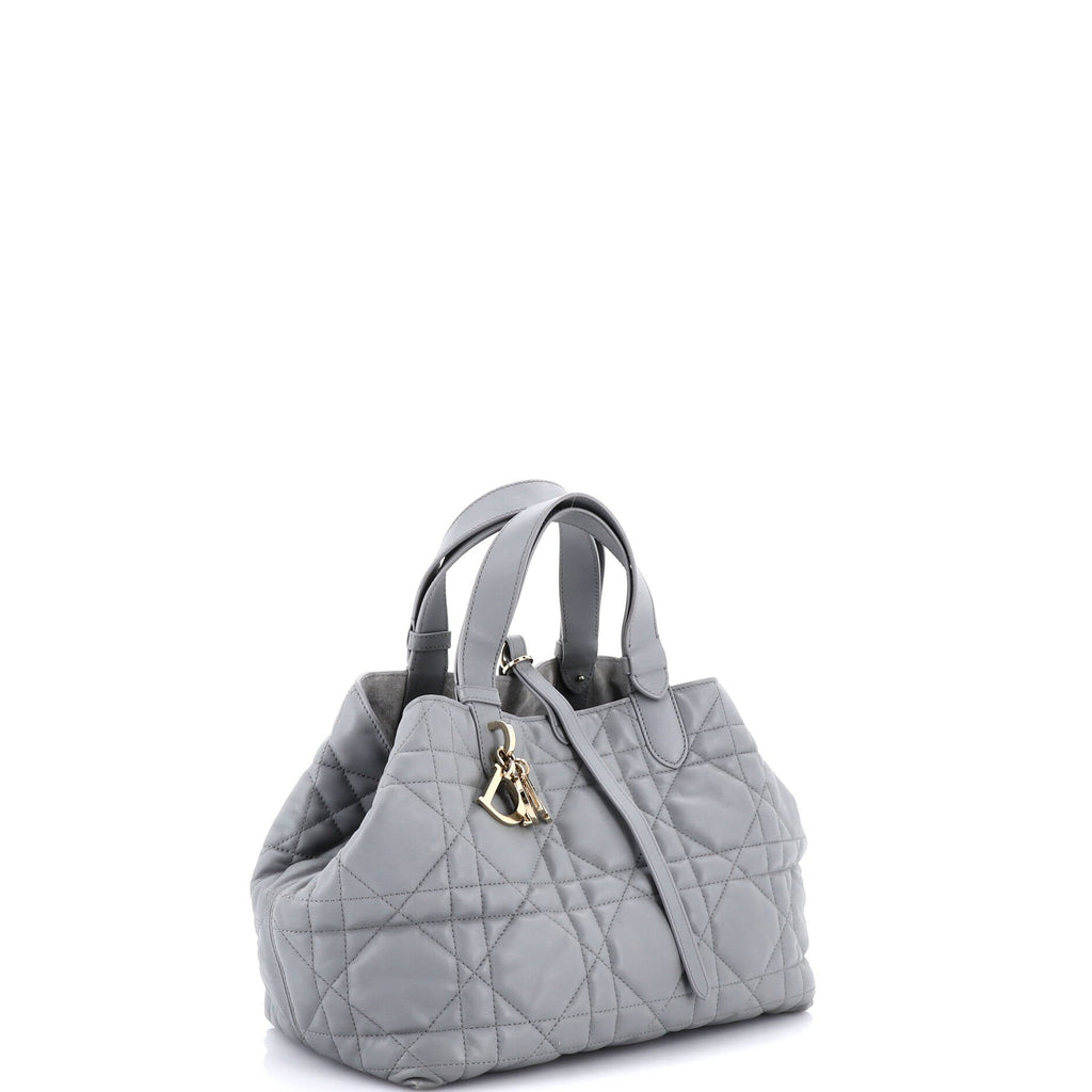Toujours Tote Bag Macrocannage Quilt Calfskin Medium