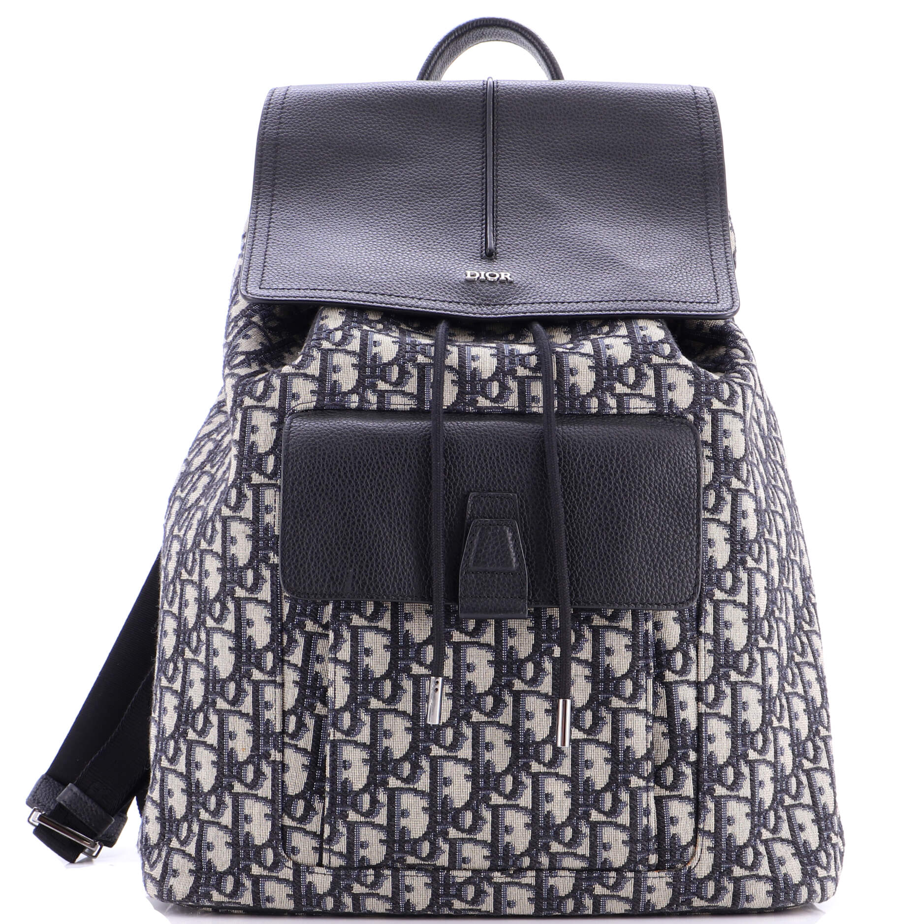 Motion Backpack Oblique Canvas with Leather Medium