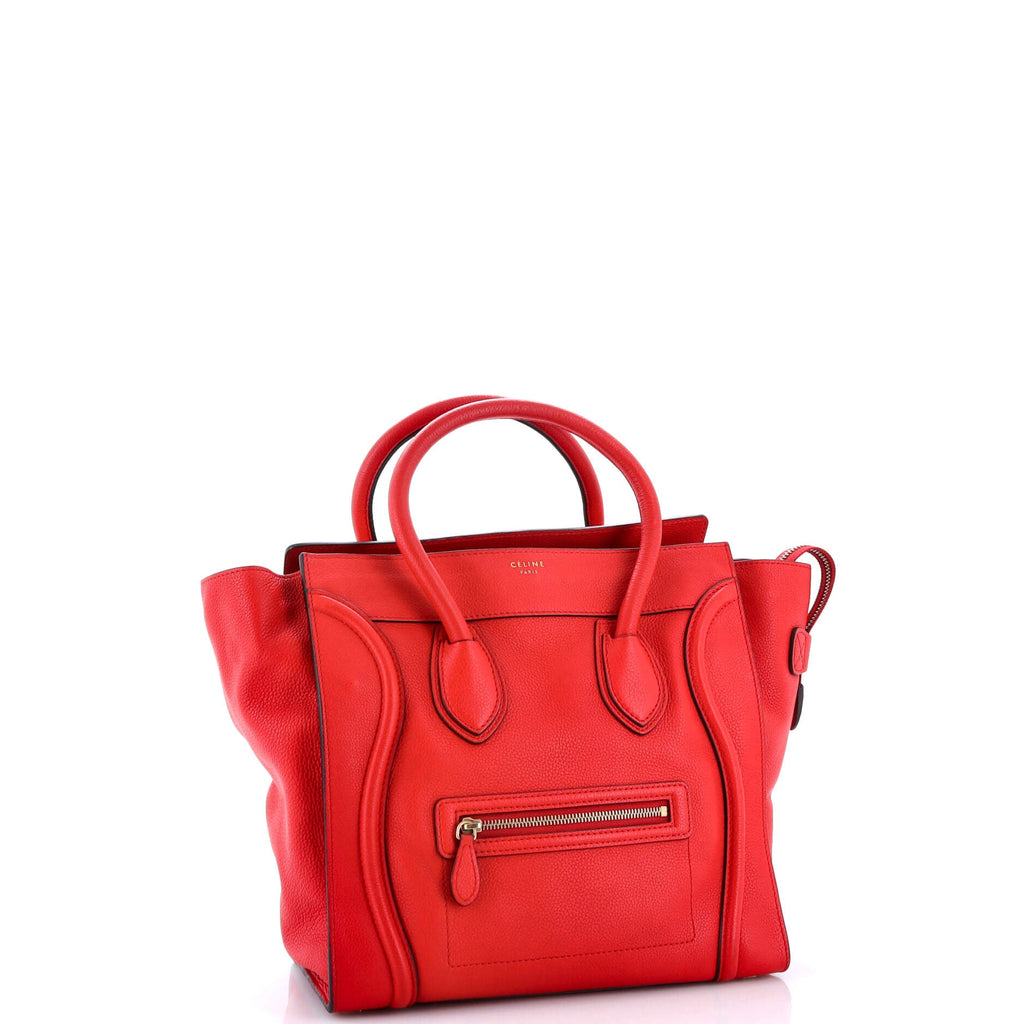 Luggage Bag Grainy Leather Mini