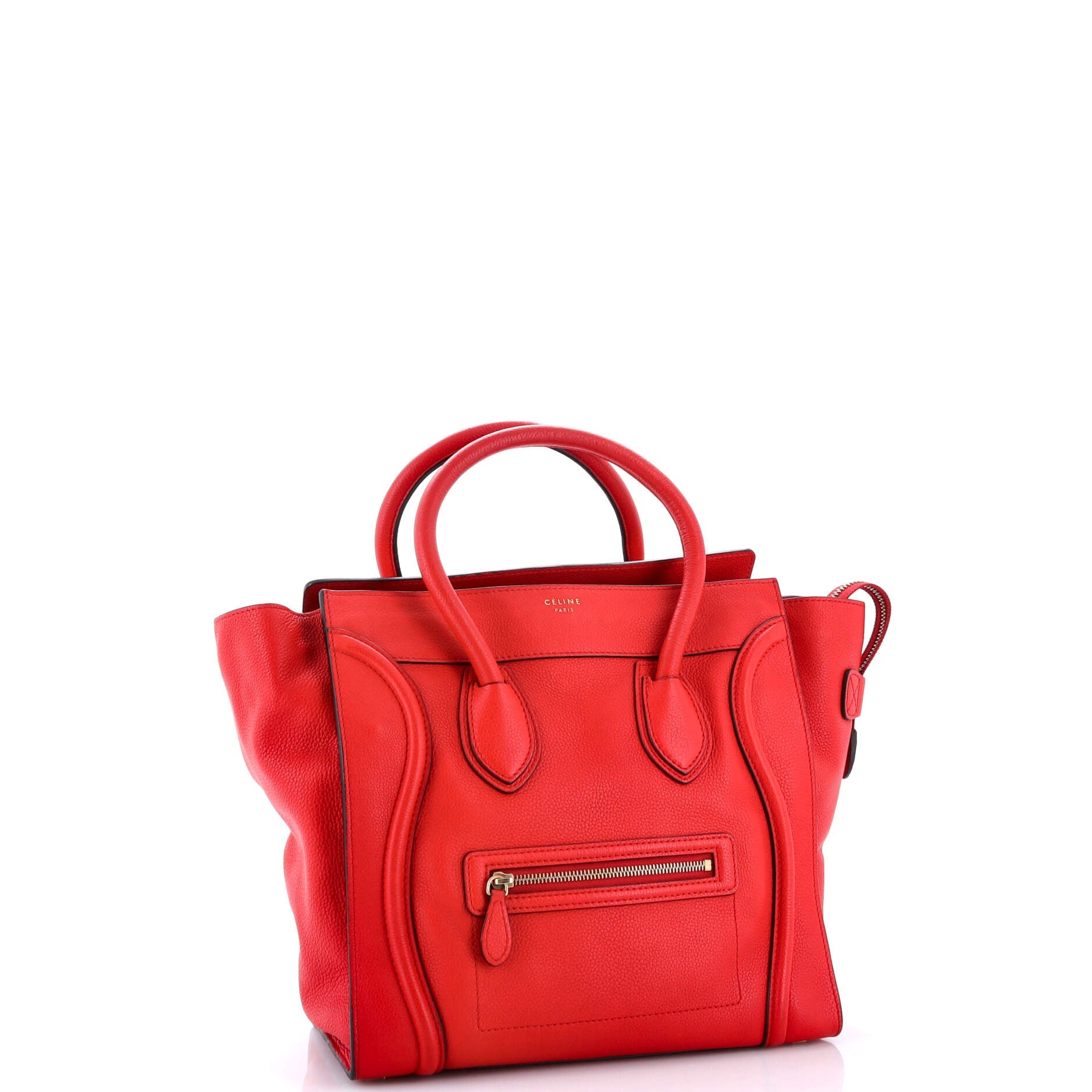 Luggage Bag Grainy Leather Mini