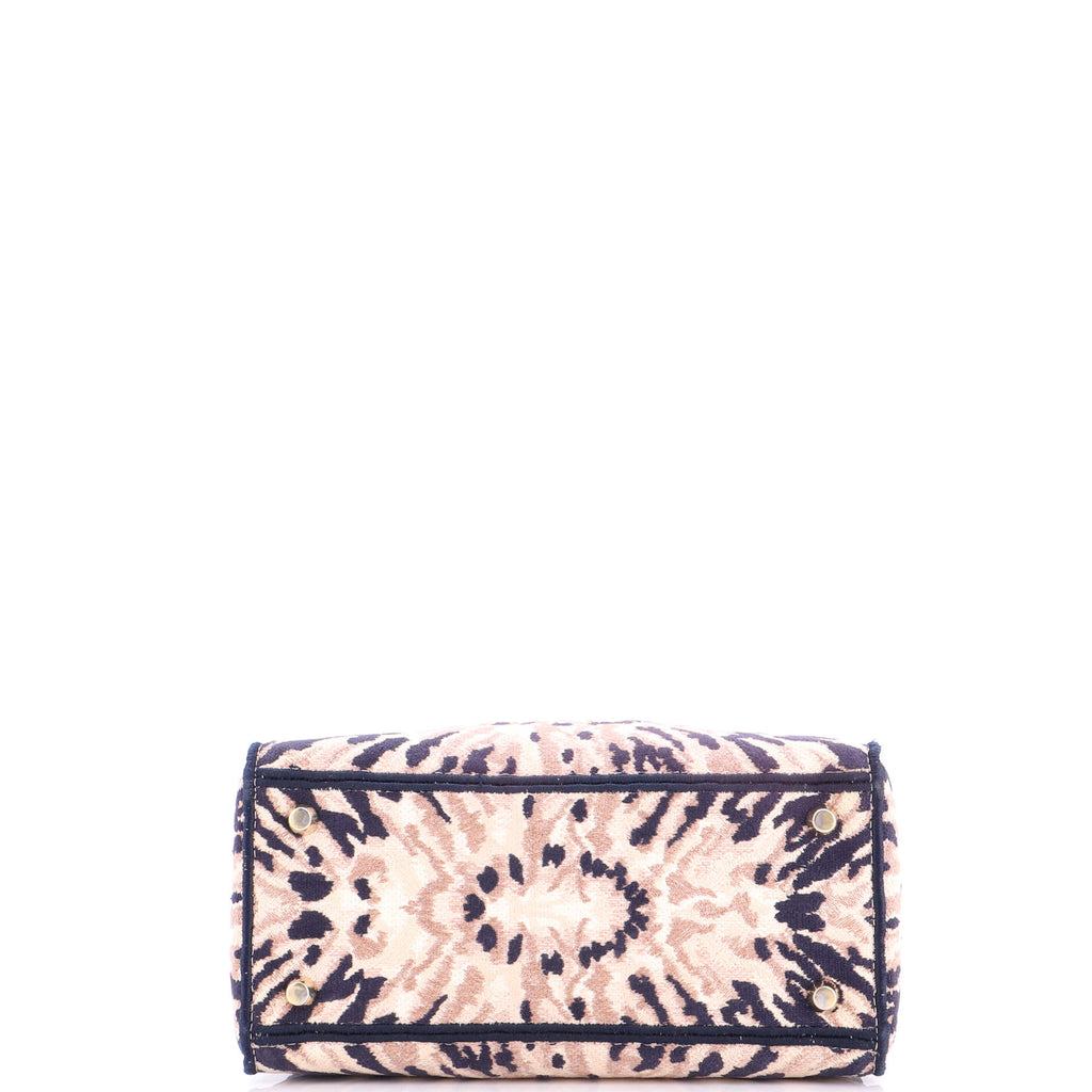 Lady D-Lite Bag Embroidered Canvas Medium