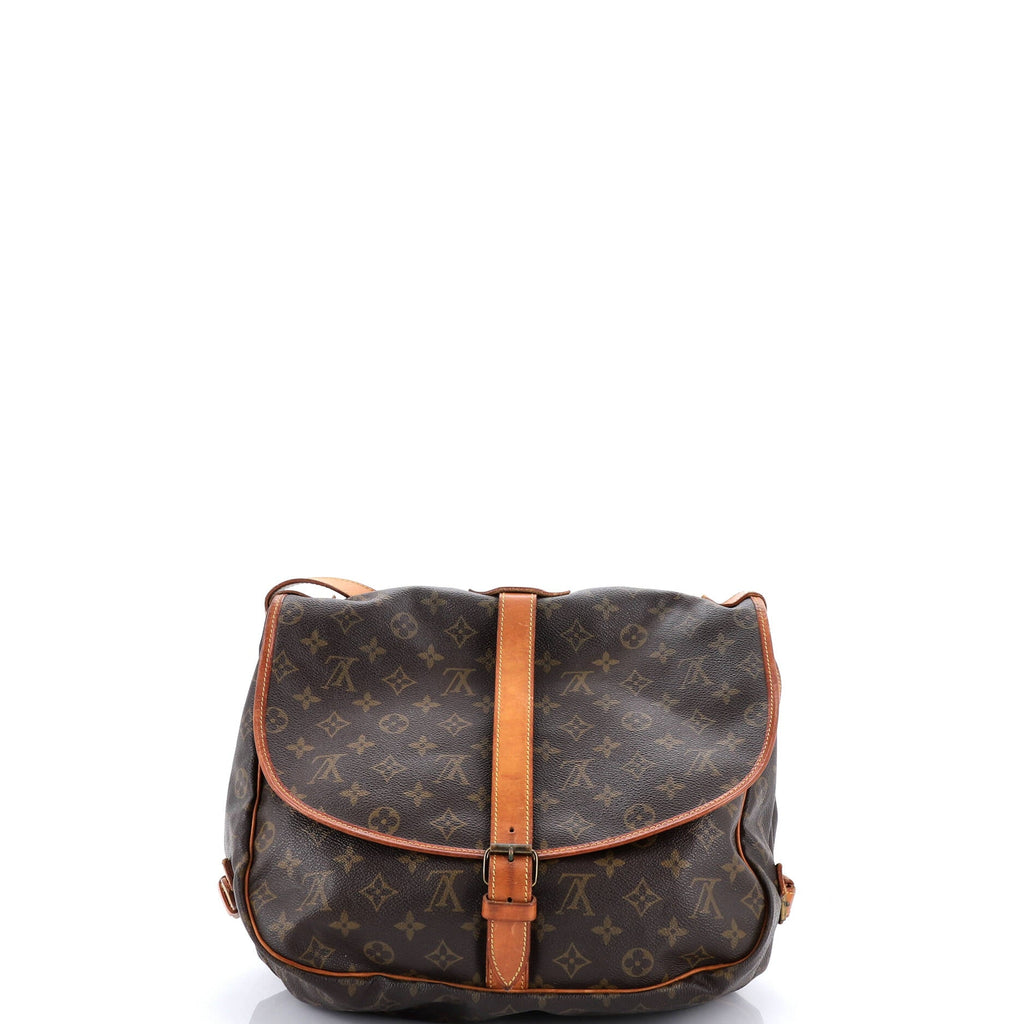 Saumur Handbag Monogram Canvas 35