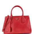 Double Zip Lux Tote Saffiano Leather Medium