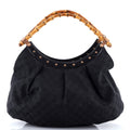 Vintage Bamboo Hobo GG Canvas Large